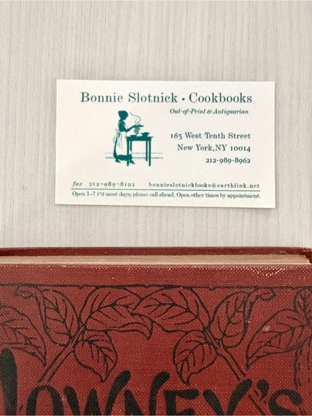 Vintage Lowneys Cook Book Hardcover circa 1912 in wonderful condition!